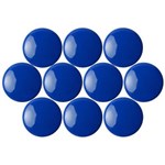 Quartet Magnetic Buttons 30mm Blue 8 Pack