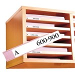 3L Shelf Label Holder 15x150mm Clear 100 Pack