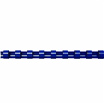 Fellowes Plastic Comb 6mm Blue 100 Box