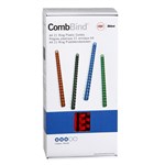 GBC Plastic Binding Comb 12mm Red 100 Pack
