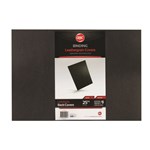 GBC Leathergrain Cover A3 Black 25 Pack