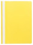 Marbig Economy Flat File A4 Yellow Clear Cover 10 per Pack