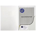 Marbig Presentation Folder A4 Gloss White 50 Pack
