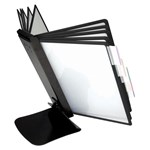 Tudor Flip N Find Metal Display Unit 10 Panels Black