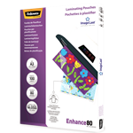 Fellowes Laminating Pouches 80 Micron A3 100 Pack