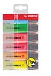 Stabilo Boss Highlighter Assorted 6 Wallet