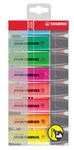 Stabilo Boss Highlighter Assorted 8 Wallet