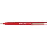 Artline 200 Fineliner Pen Red 12 per Box