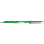 Artline 200 Pen Fine Pen Green 12 per Box