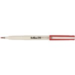 Artline 210 Fineliner Felt Tip Pen Red 12 per Box