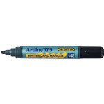 Artline 579 Chisel Whiteboard Marker Black 12 per Box