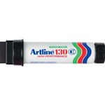 Artline 130 Permanent Marker 30mm Black 6 per Box