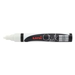Uni PWE5MWH Chalk Marker 25mm Bullet White