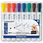 Staedtler Lumocolor 351 Whiteboard Markers Assorted 8 Pack