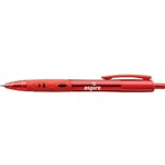 Aspire 1783A Retractable Ballpoint Pen Red 10 Box
