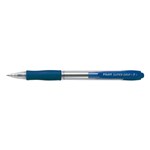 Pilot BPGP Super Grip Fine Ballpoint Pens Blue 12 Box