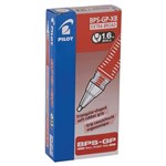 Pilot BPSGP Extra Broad Pen Red 12 Box