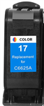 Premium Compatible HP 17 C6625A Ink Cartridge Tricolour