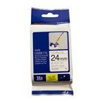 Brother TZeFX251 Labelling Tape 24mmx8m Black on White