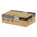 Bastion Latex Powder Free White Gloves Micro Textured Small 100 Pack 10 per Carton