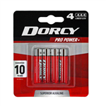 Dorcy 4AAA Alkaline Batteries 10 per Box