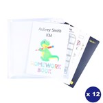 Bantex Document Wallet with Gusset Clear