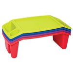 Visionchart Student Lap Desk Pack Of 4 Mixed Pack 1  Lime Green Red Purple Primary Blue