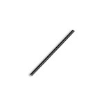Go Bio Cocktail Paper Straws 140mm Black Carton 2500