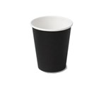 Go Bio Double Wall Coffee Cups  8oz Black Carton 500