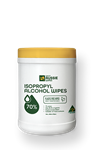 GREAT AUSSIE WIPES Isopropyl Alcohol Wipes 75 Canister 12 per Carton