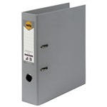 Marbig Lever Arch PE A4 Grey 10 per Carton