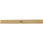 Osmer Wooden Ruler 30cm UnPolished each