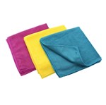 Sabco All Purpose Microfibre Cloths Red 40cm x 40cm 300gsm 5 Pack