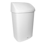 Sabco White Rubbish Bin 50L Each