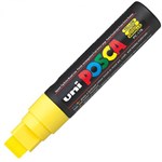Uni Posca Marker 15mm Chisel Point Yellow each