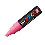 Uni Posca Marker Chisel Tip Point 8mm Pink