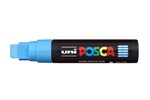 Uni Posca Marker Chisel Point Blue 15mm