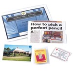 Marbig 2006000 A4 Card Holders Clear Pk10