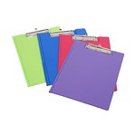 Marbig Clipfolder Summer Colours A4 Assorted Pk12