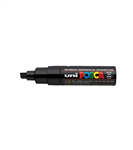 Uni Posca Marker Chisel Tip Point 8mm Black