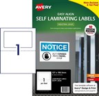 Self Laminating Labels