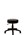 YS Utility Stool Round Top Black