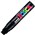 Uni Posca Marker Chisel Tip Point 15mm Black