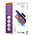 Fellowes Pre Punched Laminating Pouch Gloss 80micron A4 Clear 100 Pack