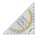 Celco Square and Protractor 2in1 Set