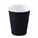 Detpak Ripple Cup 227mL Black 40 Pack