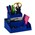 Italplast Desk Organiser Blueberry