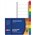 Avery Dividers Extra Wide 1 to 10 Tabs Multicoloured Set