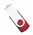 8GB USB Plain Red each