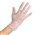 Bastion Vinyl Clear Lightly Powdered Disposable Gloves Pk100